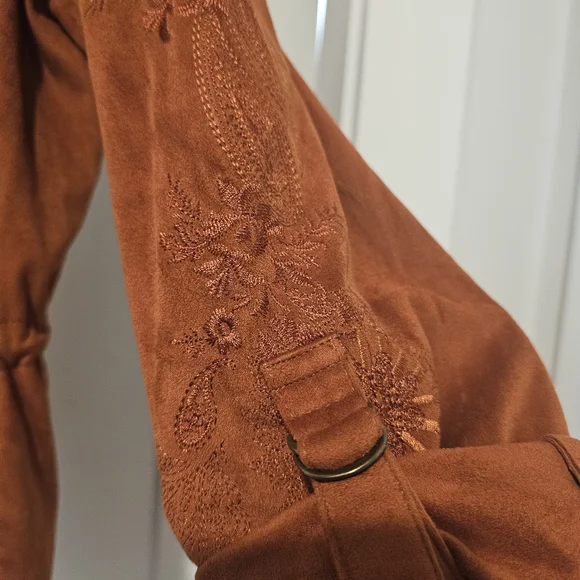 Desigual Rust Open-Front Jacket - Picture 2 of 8